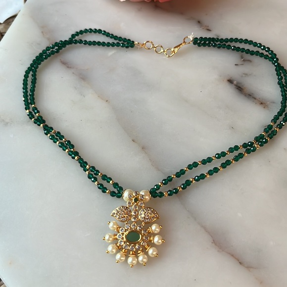 Gram gold Gp Bollywood Necklace - Picture 4 of 4